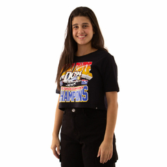 Camiseta DC 94 Champs Crop Preto - loja online