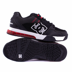 Tênis DC Versatile Imp Black/White/Athletic Red na internet