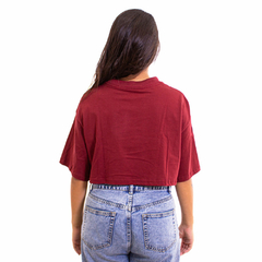 Cropped Approve Bold New Classic Vermelho - 360surfshop