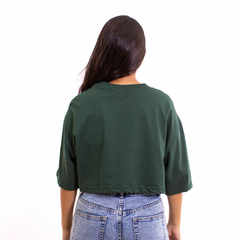 Cropped Approve New Classic Verde/Bege - comprar online