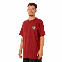 Camiseta Element The Chase Vinho na internet