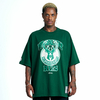 Camiseta Approve Huge X Nba Bucks Basic Verde