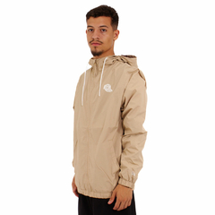 Jaqueta New Era Windbreaker Cap Kaki na internet