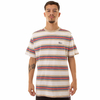 Camiseta Rvca Vallejo Strip Multi Cores