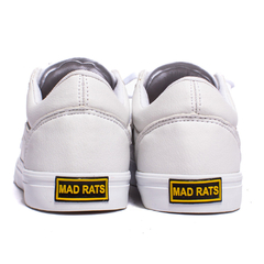 Tênis Mad Rats Old School PU Branco - 360surfshop