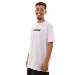 Camiseta Approve Bold Ap Advance Branco - loja online