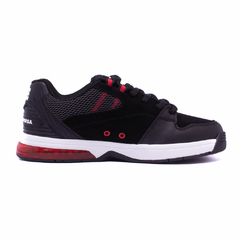 Tênis DC Versatile Imp Black/White/Athletic Red - 360surfshop