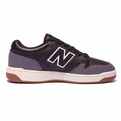 Tênis New Balance 480 Low Preto/Grafite - comprar online