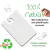 Tag Solapa Meia 20x7cm (aberta) 50 peças Personalizada - comprar online