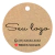 Tag Redonda Kraft Personalizada com Sisal Ø 3 Cm - comprar online