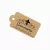 Tag Retangular Bijuteria Kraft Personalizada Frente E Verso 3 x 1,5 cm