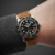 Relógio Christopher Ward C65 Aquitaine GMT Orca Black Automatic 41mm C65-41AGM2-S0KK1-VC