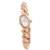 Relógio Emporio Armani Quartz Crystal White Mother of Pearl Dial Ladies 23mm AR11479