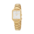 Relógio Seiko Essentials Quartz Gold Dial Ladies 26mm SWR078