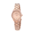 Relógio Bulova Sutton Diamond Rose Dial Ladies 28mm 97P151