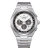 Relógio Citizen Zenshin Eco-Drive Solar Cronógrafo Prata 42.5mm CA4610-85A