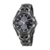 Relógio Seiko Solar Chronograph Black Dial Stainless Steel Men's 44mm SSC139