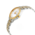 Relógio Seiko Classic Quartz White Dial Two-tone Ladies 30mm SUR410 - comprar online