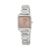 Relógio Seiko Essentials Quartz Pink Dial Ladies 26mm SWR077