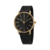 Relógio Armani Exchange Quartz Black Dial Stainless Steel Mesh Band Ladies 36mm AX5548