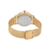 Relógio Armani Exchange Quartz Gold Dial Ladies 36mm AX5536 na internet
