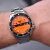 Relógio Seiko 5 Sports Automático Laranja 42mm SRPK11 - loja online