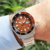 Relógio Seiko 5 Sports Automatic Brown Dial Men's 42mm SRPJ47 - loja online