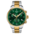 Relógio Tissot T-Sport Chronograph Quartz Green Dial 45mm T116.617.22.091.00
