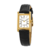 Relógio Seiko Quartz White Dial Black Leather Ladies 18,9mm SWR054