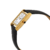 Relógio Seiko Quartz White Dial Black Leather Ladies 18,9mm SWR054 - comprar online