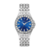 Relógio Bulova Crystal Quartz Blue Dial Ladies 32mm 96L290