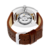 Relógio Seiko Recraft Automatic Blue Dial Brown Leather Men's 43,5mm SNKN37 na internet