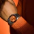 Relógio Seiko 5 Automático Laranja Unisex 38mm SRPK35 - comprar online