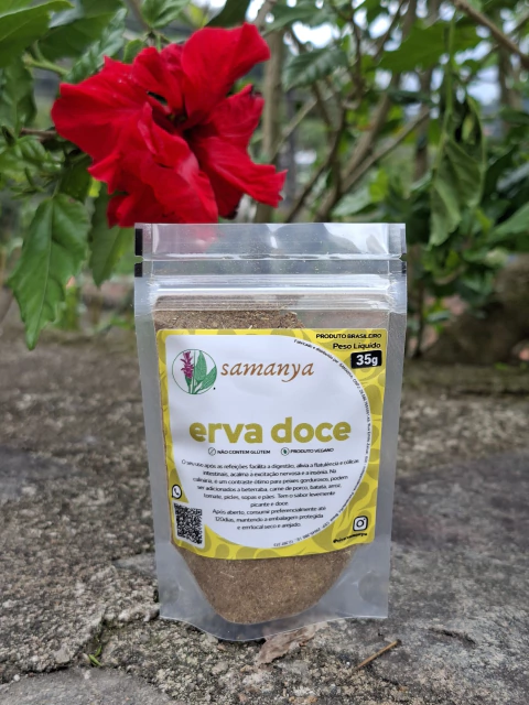ERVA DOCE em pó - 35g
