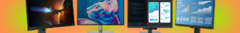 Banner da categoria Monitores e Suportes