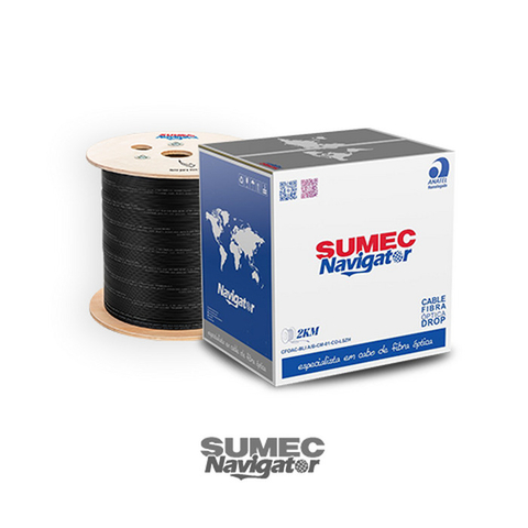 Fibra Optica Drop 1FO Bobina 2KM SUMEC