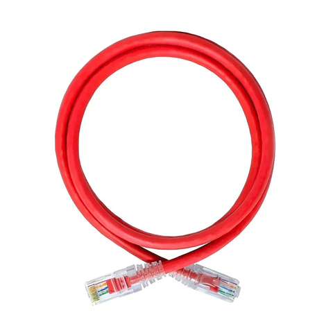 Patch Cord UTP Cat6 2,5M Vermelho 26awg Seclan