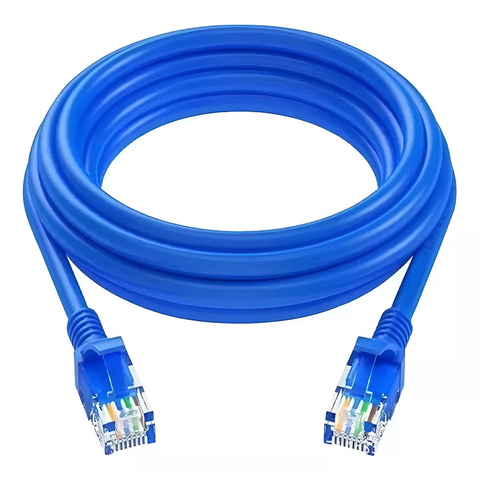 Patch Cord Utp Cat6 1,5M Azul 24AWG Seclan