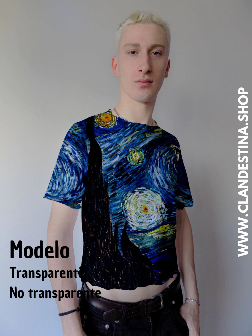 Remera Noche estrellada