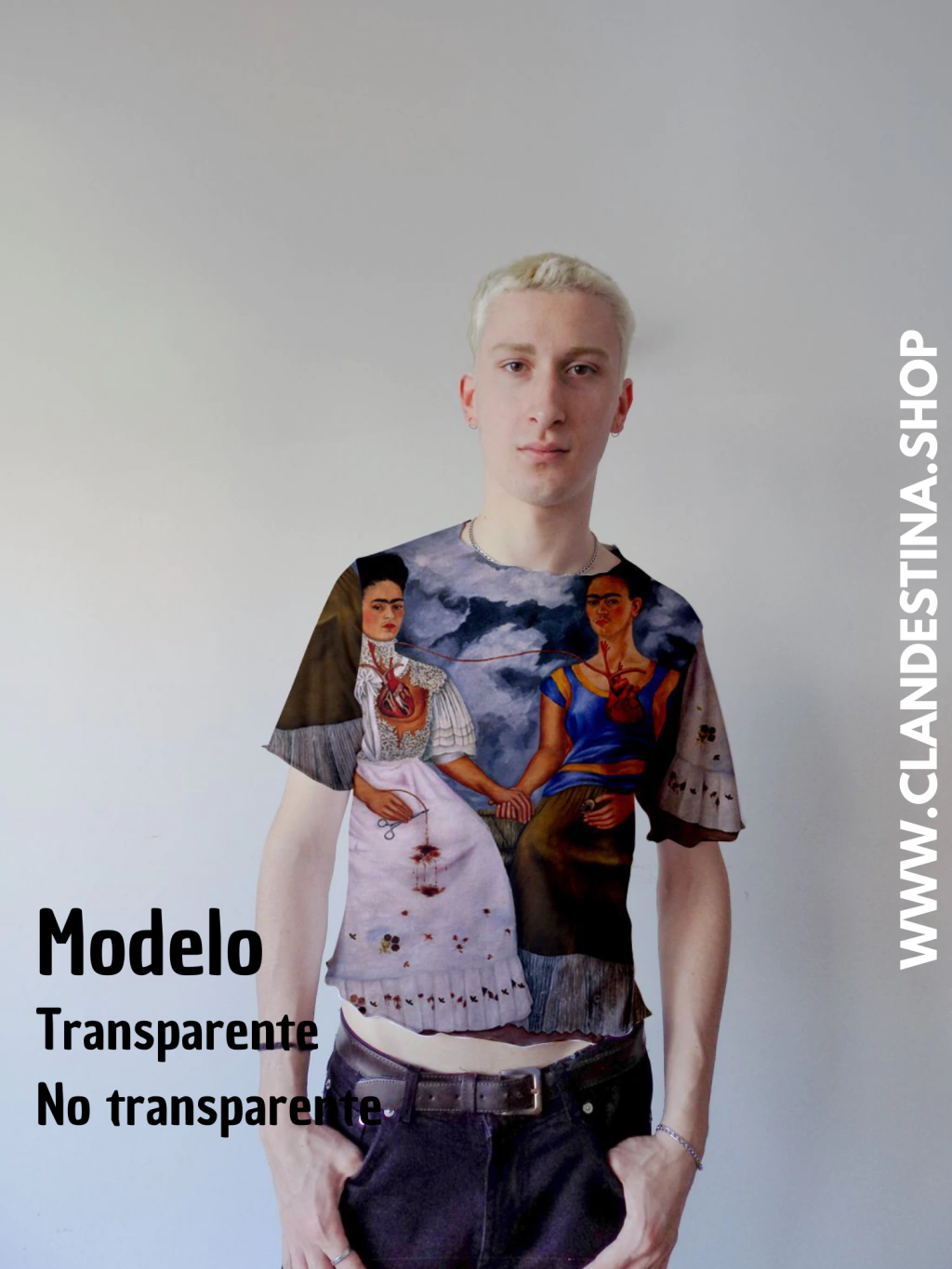 Remera las dos frida