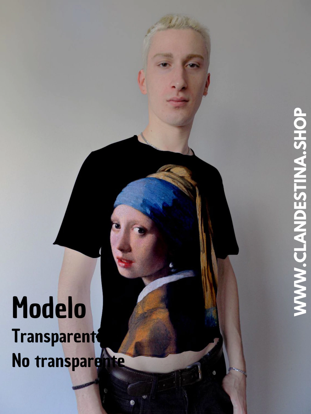 Remera La joven de la perla