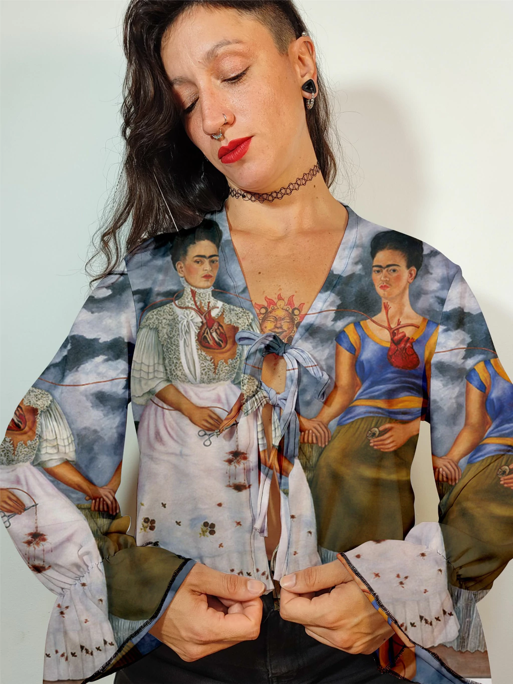 blusa las dos frida