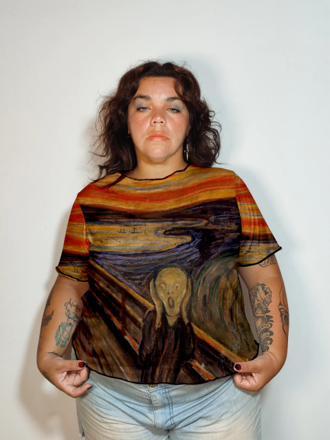 Remera el grito - comprar online