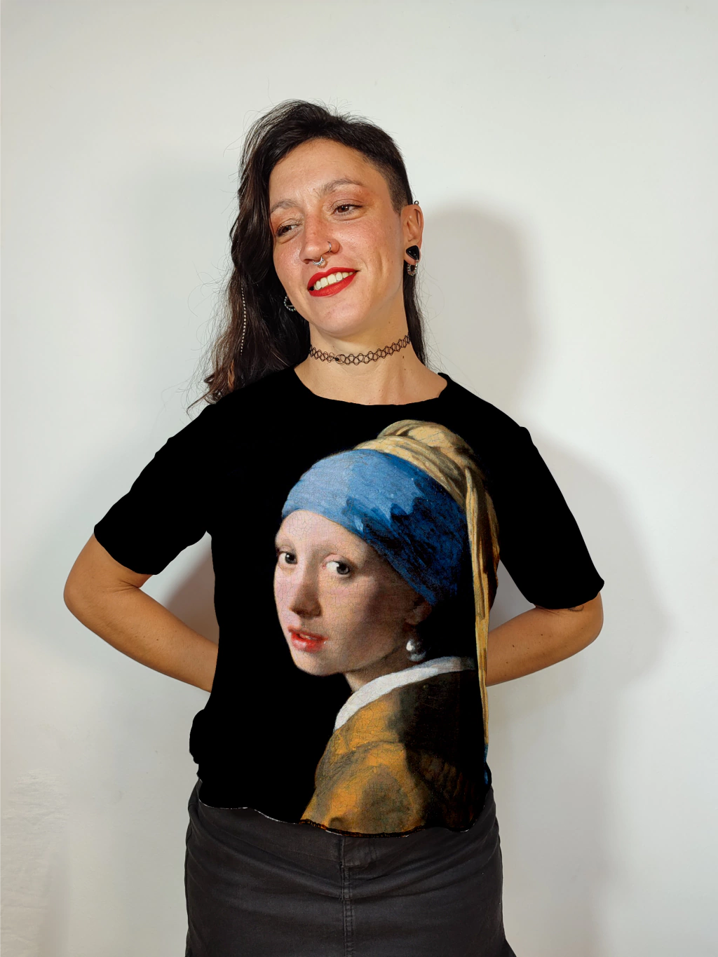 Remera La joven de la perla