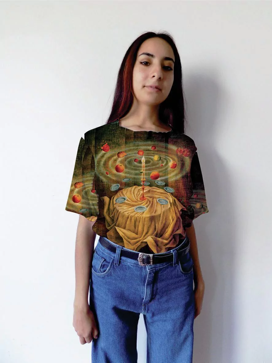 Remera naturaleza muerta