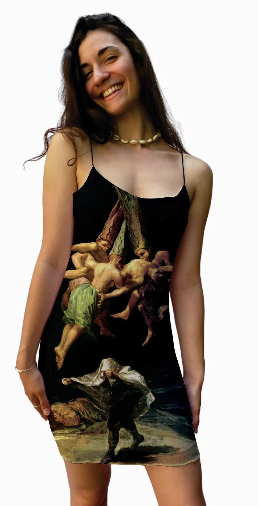 vestido vuelo de brujas
