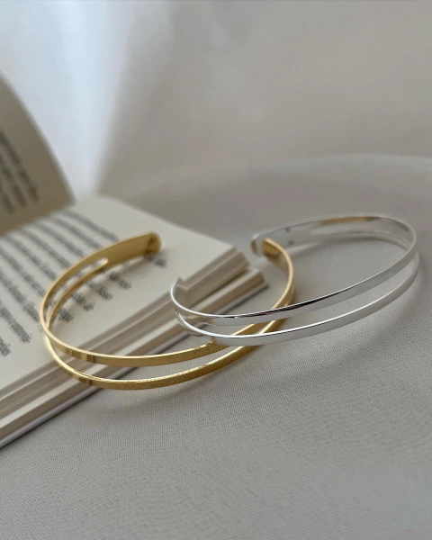 Bracelete Dois Fios Samara