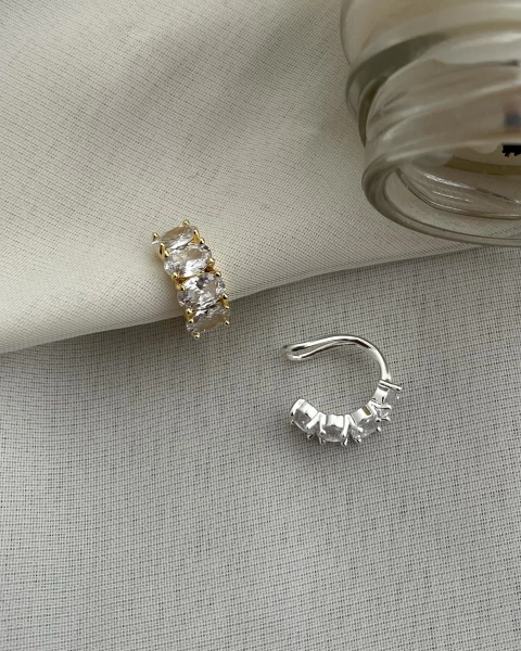 Piercing Fake Cristais