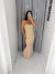 Vestido Lótus Nude - loja online
