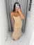 Vestido Lótus Nude - comprar online